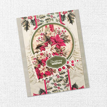 Load image into Gallery viewer, Paper Rose - 6X8 Quick Cards Die Cuts - Christmas Holly. Available at Embellish Away located in Bowmanville Ontario Canada. Example by brand ambassador.