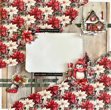Load image into Gallery viewer, Paper Rose Studio - Cut Aparts Paper Pack - Jolly Holidays. Expertly curated for the festive holiday season, the Jolly Holidays Collection showcases a classic red and green color palette with touches of black and features traditional Christmas images. Available at Embellish Away located in Bowmanville Ontario Canada. Example by brand ambassador.