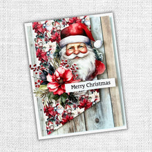 Load image into Gallery viewer, Paper Rose Studio - Cut Aparts Paper Pack - Jolly Holidays. Expertly curated for the festive holiday season, the Jolly Holidays Collection showcases a classic red and green color palette with touches of black and features traditional Christmas images. Available at Embellish Away located in Bowmanville Ontario Canada. Example by brand ambassador.
