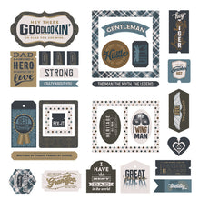 Charger l'image dans la galerie, Photoplay - Ephemera - Wingman. Pack of designer cardstock die cuts, pre-cut, acid and lignon free. Available at Embellish Away located in Bowmanville Ontario Canada.