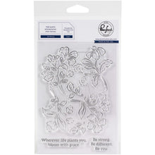 Charger l'image dans la galerie, Pinkfresh Studio Clear Stamp Set 4"X6" & Stencils 4.25"X5.25" 5/Pkg - Be Strong. Available at Embellish Away located in Bowmanville Ontario Canada.