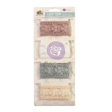 Cargar imagen en el visor de la galería, Prima Marketing - French Blue By Frank Garcia Laces 1 Yard 4/Pkg - 4 Colors. Add a touch of beauty and sophistication with these beautiful laces that coordinate with the French Blue Collection by Frank Garcia®. Includes 4 Colors and 1 yard of each. Available at Embellish Away located in Bowmanville Ontario Canada.