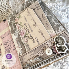 Cargar imagen en el visor de la galería, Prima Marketing - French Blue By Frank Garcia Laces 1 Yard 4/Pkg - 4 Colors. Add a touch of beauty and sophistication with these beautiful laces that coordinate with the French Blue Collection by Frank Garcia®. Includes 4 Colors and 1 yard of each. Available at Embellish Away located in Bowmanville Ontario Canada. Example by brand ambassador.