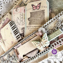 Cargar imagen en el visor de la galería, Prima Marketing - French Blue By Frank Garcia Laces 1 Yard 4/Pkg - 4 Colors. Add a touch of beauty and sophistication with these beautiful laces that coordinate with the French Blue Collection by Frank Garcia®. Includes 4 Colors and 1 yard of each. Available at Embellish Away located in Bowmanville Ontario Canada. Example by brand ambassador.