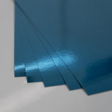 Charger l'image dans la galerie, Prism Colour 8.5X11 Whole Spectrum Foil Cardstock. Includes 5 Sheets in each pack. Each sold separately. At Embellish Away in Bowmanville Ontario Canada. Aquamarine