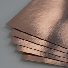 Charger l'image dans la galerie, Prism Colour 8.5X11 Whole Spectrum Foil Cardstock. Includes 5 Sheets in each pack. Each sold separately. At Embellish Away in Bowmanville Ontario Canada. Rose Gold