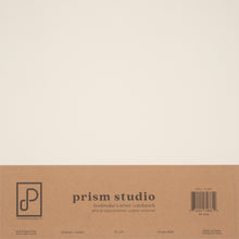 Load image into Gallery viewer, Prism Studio - 12X12 Bookmaker's Cardstock - 80lb - Ivory. For crafting, scrapbooking, invitations, and DIY. At Embellish Away in Ontario Canada.