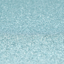 Load image into Gallery viewer, Prism Studio - 12X12 Whole Spectrum Glitter Cardstock - Aquamarine (15 sheets). Heavyweight, 103.4lb (280 gsm) Sparkle and elegance to your projects. For crafting, scrapbooking, invitations, and DIY. At Embellish Away in Ontario Canada.