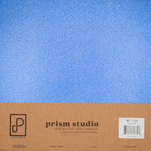 Load image into Gallery viewer, Prism Studio - 12X12 Whole Spectrum Glitter Cardstock - Sapphire (15 sheets). Heavyweight, 103.4lb (280 gsm) Sparkle and elegance to your projects. For crafting, scrapbooking, invitations, and DIY. At Embellish Away in Ontario Canada.