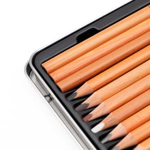 Load image into Gallery viewer, Prism Studio - Drawing Pencils - 12pc. Includes: Graphite Pencils (8b, 6b, 4b, 2b, hb). At Embellish Away in Bowmanville Ontario Canada.