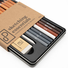 Load image into Gallery viewer, Prism Studio - Sketching Essentials - 10pc. Includes: Graphite Pencils (8b, 6b, 2b). At Embellish Away in Bowmanville Ontario Canada.