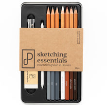 Load image into Gallery viewer, Prism Studio - Sketching Essentials - 10pc. Includes: Graphite Pencils (8b, 6b, 2b). At Embellish Away in Bowmanville Ontario Canada.