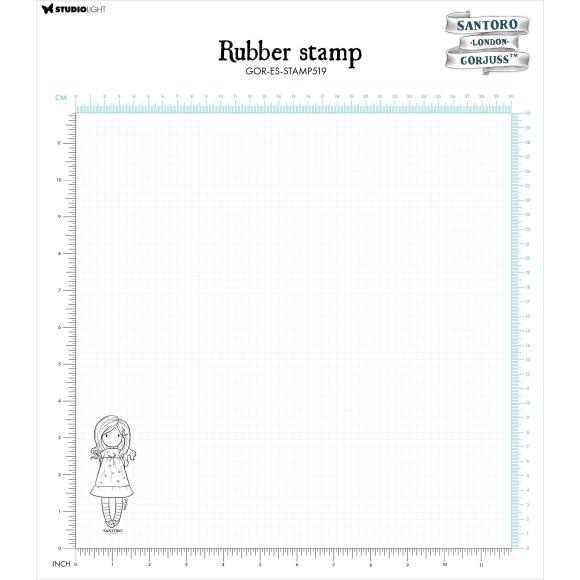 Santoro's Gorjuss - Rubber Stamp - Nr. 519 - Twilight – Embellish Away