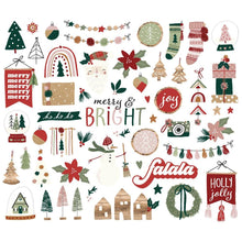 Charger l'image dans la galerie, Simple Stories - Bits & Pieces Die-Cuts - 54/Pkg - Boho Christmas. Take your projects to the next level and put the perfect finishing touch with die cut embellishments. Available at Embellish Away located in Bowmanville Ontario Canada.