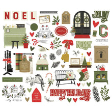 Charger l'image dans la galerie, Simple Stories - Bits & Pieces Die-Cuts - 53/Pkg - The Holiday Life. Take your projects to the next level and put the perfect finishing touch with die cut embellishments. Available at Embellish Away located in Bowmanville Ontario Canada.