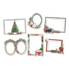 Load image into Gallery viewer, Simple Stories - Chipboard Frames - Simple Vintage 'Tis The Season. While you need the perfect paper to start your project, you also need the perfect embellishment to finish your project! Available at Embellish Away located in Bowmanville Ontario Canada.