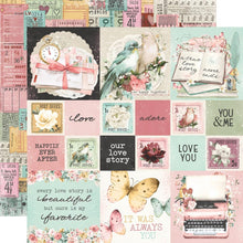 Load image into Gallery viewer, Simple Stories - Double-Sided Paper Pack 12X12- Single Sheets - Simple Vintage Love Story - Select From Drop Down. Start your project off right with the perfect paper for scrapbook pages, greeting cards, bookmarks, gift cards, mixed media and much more! Available at Embellish Away located in Bowmanville Ontario Canada.