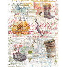 Load image into Gallery viewer, Simple Stories - Rub-Ons - Simple Vintage Spring Garden. These transfers are easy to use rub-on transfers that release onto a wide variety of surfaces allowing for a multitude of decor, furniture and multi-media uses. Available at Embellish Away located in Bowmanville Ontario Canada.