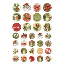 Load image into Gallery viewer, Simple Stories - Sticker Book - 12/Sheets - Simple Vintage Yuletide. The stickers can be used to creatively embellish any project of your choice. This package contains 12 sticker sheets, (298) stickers. Available at Embellish Away located in Bowmanville Ontario Canada.
