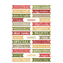 Load image into Gallery viewer, Simple Stories - Sticker Book - 12/Sheets - Simple Vintage Yuletide. The stickers can be used to creatively embellish any project of your choice. This package contains 12 sticker sheets, (298) stickers. Available at Embellish Away located in Bowmanville Ontario Canada.