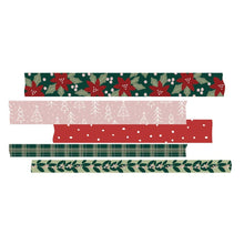 Load image into Gallery viewer, Simple Stories - Washi Tape - 5/Pkg - Boho Christmas. Washi tapes are multi purpose tapes that can be used to embellish journals, artwork, mixed media, greeting cards and more. It's the perfect material to decorate your paper or make borders. Available at Embellish Away located in Bowmanville Ontario Canada.