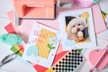 Load image into Gallery viewer, Sizzix - 2D Mini Embossing Folder - Checkered Pattern. Available at Embellish Away located in Bowmanville Ontario Canada. Example by brand ambassador.