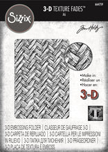 Load image into Gallery viewer, Sizzix - 3D Texture Fades Embossing Folder by Tim Holtz - Intertwine. Available at Embellish Away located in Bowmanvuille Ontario Canada.