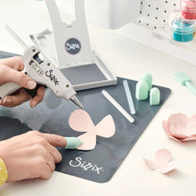 Load image into Gallery viewer, Sizzix - Glue Gun. Forget the mess! The Sizzix Glue Gun was designed to bond and adhere materials on a variety of surfaces for plenty of good clean fun. Available at Embellish Away located in Bowmanville Ontario Canada.
