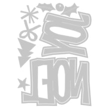 Load image into Gallery viewer, Sizzix - Thinlits Dies By Tim Holtz - 11/Pkg - Big Tidings. Available at Embellish Away located in Bowmanville Ontario Canada.