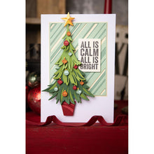Load image into Gallery viewer, Sizzix - Thinlits Dies By Tim Holtz - 14/Pkg - Trim A Tree Colorize. Available at Embellish Away located in Bowmanville Ontario Canada. Example by brand ambassador.