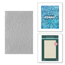Load image into Gallery viewer, Spellbinders - 3D Embossing Folder - Beautifully Imperfect - Crackle Paint. Available at Embellish Away in Bowmanville Ontario Canada.