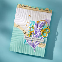 Load image into Gallery viewer, Spellbinders - 3D Embossing Folder - Modern Botanicals - Lined Corners. Available at Embellish Away in Bowmanville Ontario Canada. Example by brand ambassador.