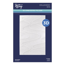 Load image into Gallery viewer, Spellbinders - 3D Embossing Folder - Ski-son's Greetings - Streamline. Available at Embellish Away in Bowmanville Ontario Canada.