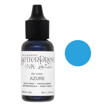 Load image into Gallery viewer, Spellbinders - BetterPress - Ink Reinker - Select from Drop Down. To reink, simply add a few drops of ink from the reinker bottle onto the ink pad and spread evenly. Available at Embellish Away located in Bowmanville Ontario Canada. Azure