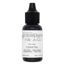 Load image into Gallery viewer, Spellbinders - BetterPress - Ink Reinker - Select from Drop Down. To reink, simply add a few drops of ink from the reinker bottle onto the ink pad and spread evenly. Available at Embellish Away located in Bowmanville Ontario Canada. Coastal