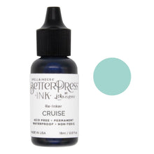 Load image into Gallery viewer, Spellbinders - BetterPress - Ink Reinker - Select from Drop Down. To reink, simply add a few drops of ink from the reinker bottle onto the ink pad and spread evenly. Available at Embellish Away located in Bowmanville Ontario Canada. Cruise