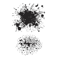 Load image into Gallery viewer, The two plates impress two different splatter patterns. Available at Embellish Away located in Bowmanville Ontario Canada.