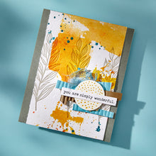 Load image into Gallery viewer, Growing Betterpress Plates & Die Set is from the Modern Botanicals Collection by Dina Wakley. Available at Embellish Away in Bowmanville Ontario Canada. Example by brand ambassador.