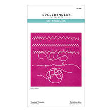 Load image into Gallery viewer, Spellbinders - Die - Beautifully Imperfect - Tangled Threads. At Embellish Away in Bowmanville Ontario Canada.