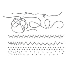 Load image into Gallery viewer, Spellbinders - Die - Beautifully Imperfect - Tangled Threads. At Embellish Away in Bowmanville Ontario Canada.