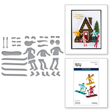 Load image into Gallery viewer, Spellbinders - Die - Ski-son's Greetings - Hit the Slopes. Available at Embellish Away in Bowmanville Ontario Canada.