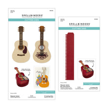 Load image into Gallery viewer, Spellbinders - Die Bundle - Bibi's Musical Notes - Majestic Guitar Box Creator. Embellish Away in Bowmanville Ontario Canada.