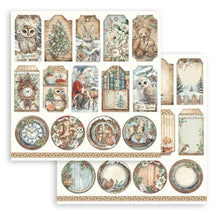 Load image into Gallery viewer, Stamperia - 12X12 Paper Pad - The Owl's House. 10 sheets. Available at Embellish Away located in Bowmanville Ontario Canada.