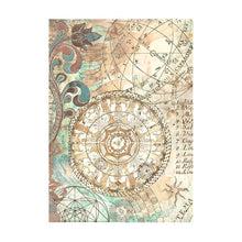 Load image into Gallery viewer, Stamperia - Assorted Rice Paper Backgrounds A6 - 8/Sheets - Fortune. Rice papers are wafer thin and can be used for wrapping, decoupage, painting, molding and are perfect for mixed media projects and other paper crafts. Available at Embellish Away located in Bowmanville Ontario Canada.