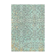 Load image into Gallery viewer, Stamperia - Assorted Rice Paper Backgrounds A6 - 8/Sheets - Fortune. Rice papers are wafer thin and can be used for wrapping, decoupage, painting, molding and are perfect for mixed media projects and other paper crafts. Available at Embellish Away located in Bowmanville Ontario Canada.