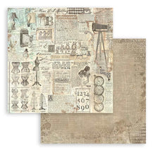 Load image into Gallery viewer, Stamperia - Maxi Backgrounds Double-Sided Paper Pad 12"X12" - 10/Pkg - Brocante Antiques. The perfect addition to your cards, scrapbooks and other paper crafts! This package contains 10 12x12 inch sheets of double-sided paper. Acid free. Available at Embellish Away located in Bowmanville Ontario Canada.
