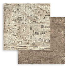 Load image into Gallery viewer, Stamperia - Maxi Backgrounds Double-Sided Paper Pad 12"X12" - 10/Pkg - Brocante Antiques. The perfect addition to your cards, scrapbooks and other paper crafts! This package contains 10 12x12 inch sheets of double-sided paper. Acid free. Available at Embellish Away located in Bowmanville Ontario Canada.