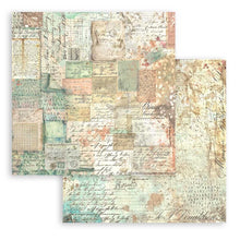 Load image into Gallery viewer, Stamperia - Maxi Backgrounds Double-Sided Paper Pad 12"X12" - 10/Pkg - Brocante Antiques. The perfect addition to your cards, scrapbooks and other paper crafts! This package contains 10 12x12 inch sheets of double-sided paper. Acid free. Available at Embellish Away located in Bowmanville Ontario Canada.