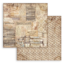 Cargar imagen en el visor de la galería, Stamperia - Backgrounds Double-Sided Paper Pad 8"X8" - 10/Pkg - Coffee And Chocolate. All you need for scrapbooking! This package contains ten 8x8 inch sheets of double-sided paper, each in different designs. Acid free. Available at Embellish Away located in Bowmanville Ontario Canada.