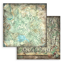 Load image into Gallery viewer, Stamperia - Backgrounds Double-Sided Paper Pad 8"X8" - 10/Pkg - Magic Forest, 10 Designs/1 Each. Available at Embellish Away located in Bowmanville Ontario Canada.